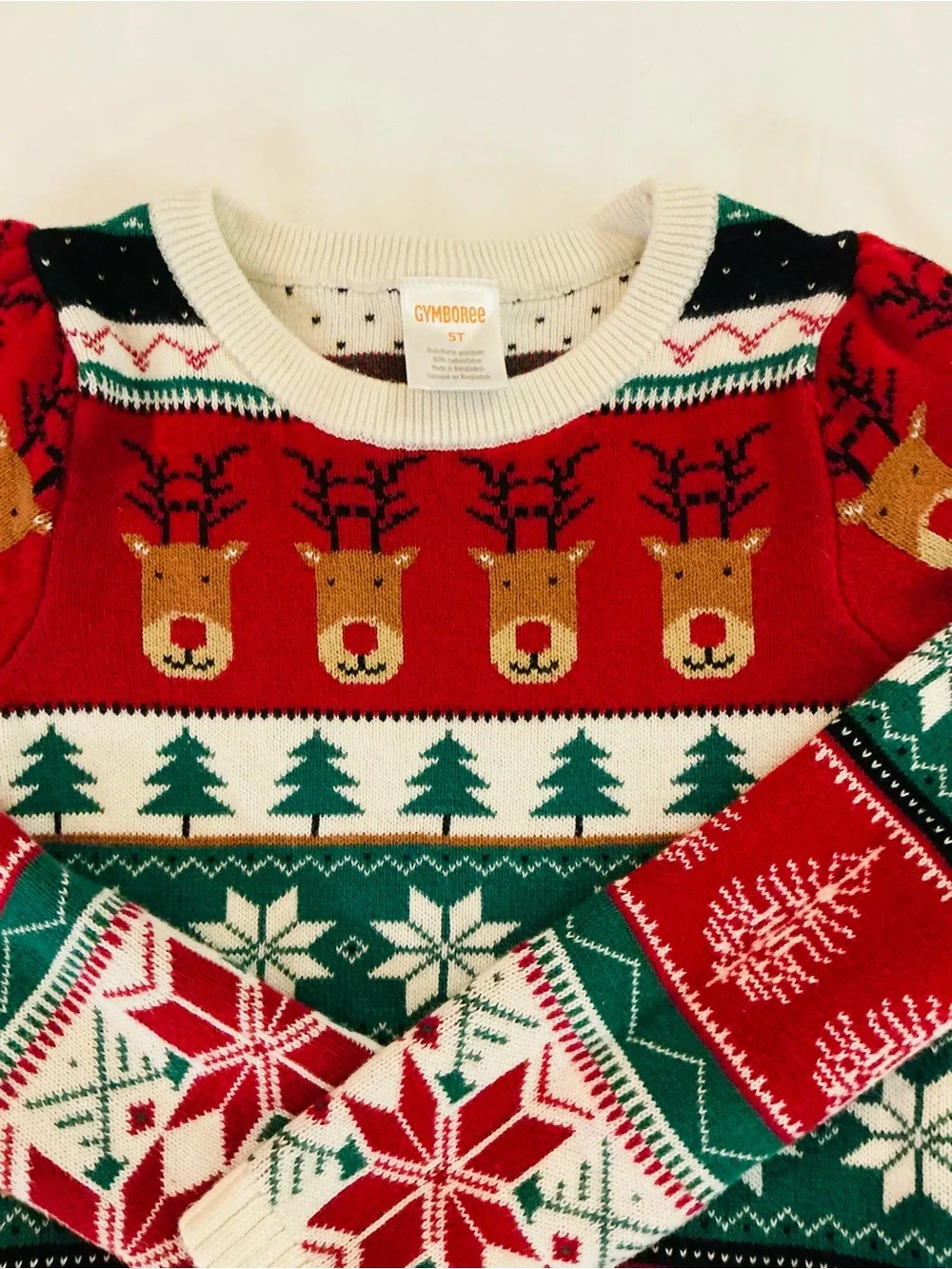 Gymboree festive knit
